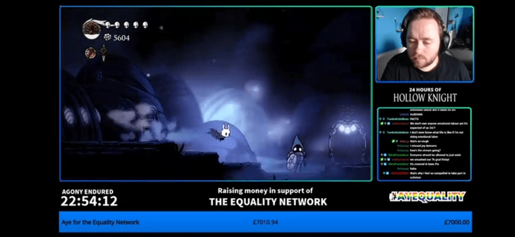 24-hour gaming stream raises over £7000 for LGBT rights organisation passing their initial goal of £500 in ten&nbsp;minutes